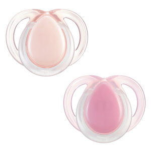 Залъгалки NIGHT TIME 0-6м, 2 бр./оп., розов