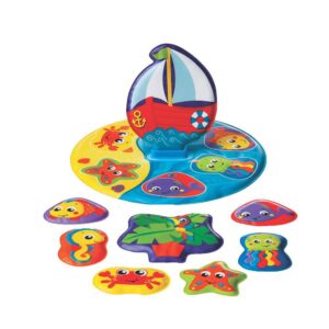 Пъзел за баня Платноходка PLAYGRO, 6м+