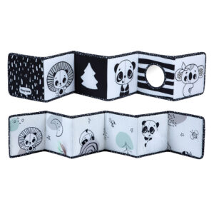 Двустранна книжка-обиколник TINY LOVE Black&White Decor, 0м+