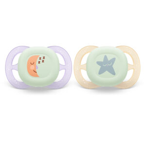 Залъгалки ULTRA START NIGHT SCF075/07, 0-2м, дизайн луна/звезди, момиче