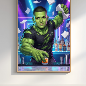 Хълк зад бара