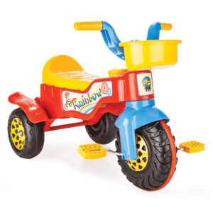 Детски мотор с педали Rainbow 07116 червен