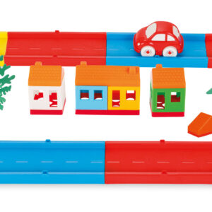 Писта с две коли и мини град 07685