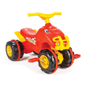 Детско ATV с педали - 07810 червен