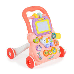 Играчка за прохождане Elephant-HE0811-розов