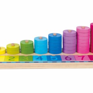 Дървена низанка за броене TKJH851