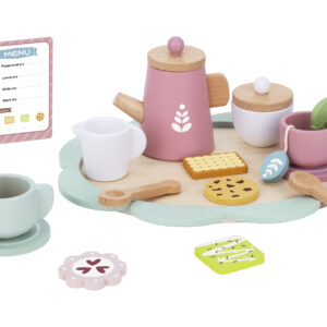 Дървен следобеден чаен комплект TJ271