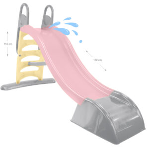 Пързалка 12800 Пастел 180 cm розов