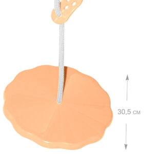 Люлка кръгла Пастел 12668 оранжев