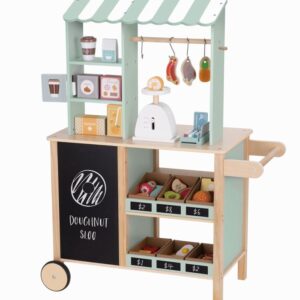 Дървен магазин  с аксесоари TJ427