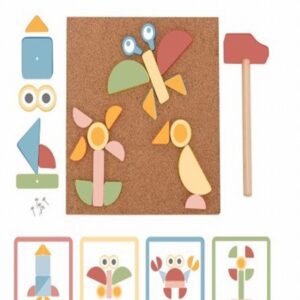 Дървена игра с чукче TH155N