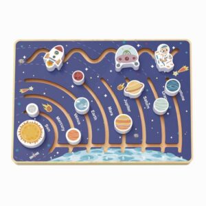 Дървен лабиринт Космос TJ503N