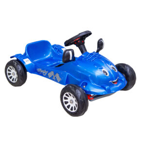 Кола с педали Herby 07302 мет.-син