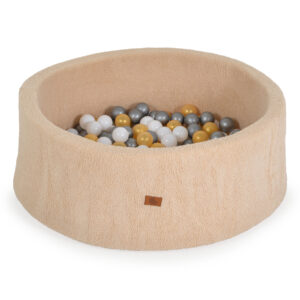 Мек басейн Boucle с 200 топки бежов