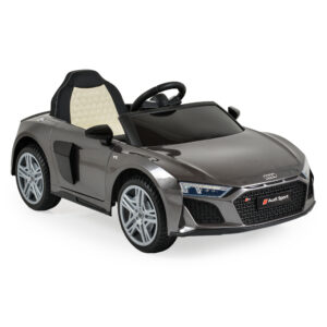 Акумулаторна кола Audi R8 Spyder мет. сив