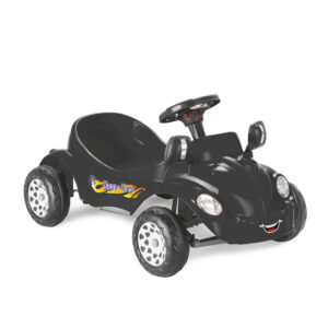 Кола с педали Happy Herby-черен 07303