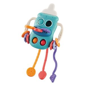 Бебешка сензорна играчка Baby bottle blue