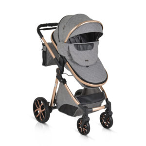 Комбинирана детска количка Alma тъмносив