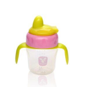 Чаша с Накрайник 150ml розов TC5007